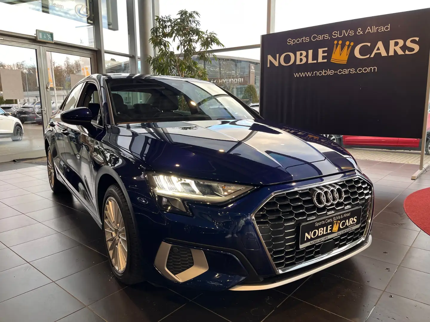 Audi A3 Limousine 35 TDI advanced ACC LED NAVI ALU Bleu - 1