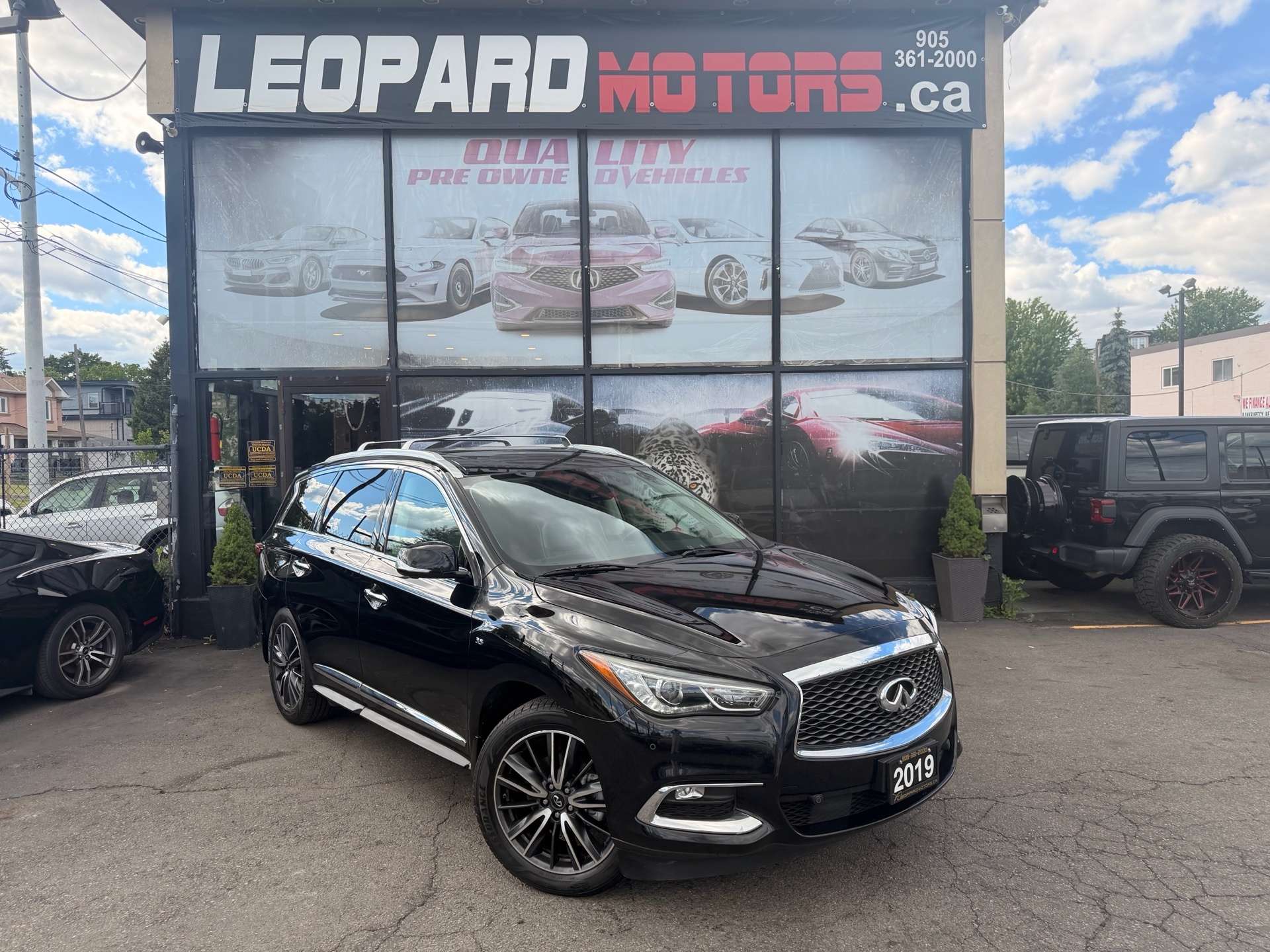 2019 Infiniti QX60 Luxe, AWD, 7Pass, Navi, Sunroof, Camera, Leather,