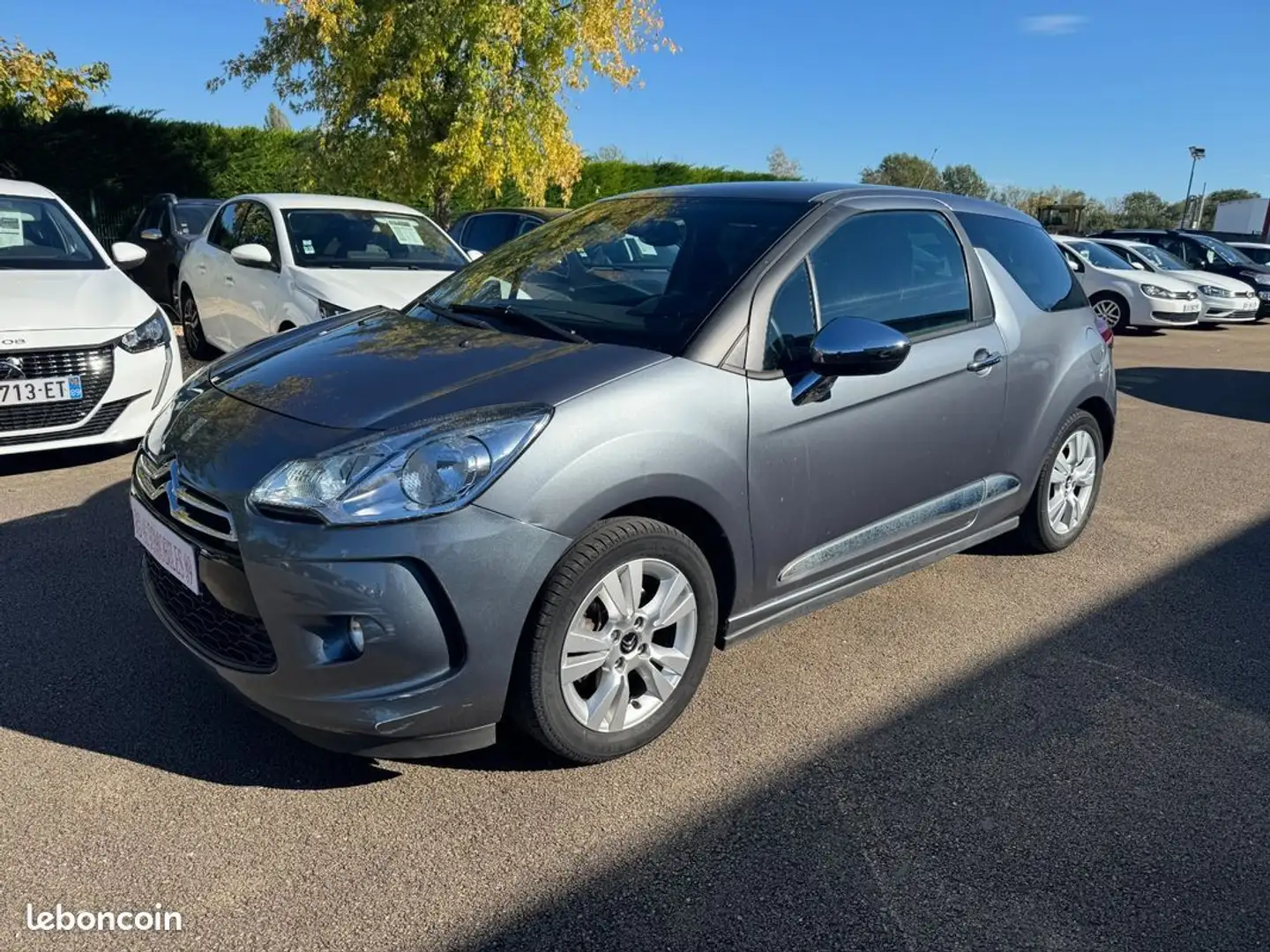 Citroen DS3 Citroën 1.6 VTi 120 CH So Chic Gris - 1