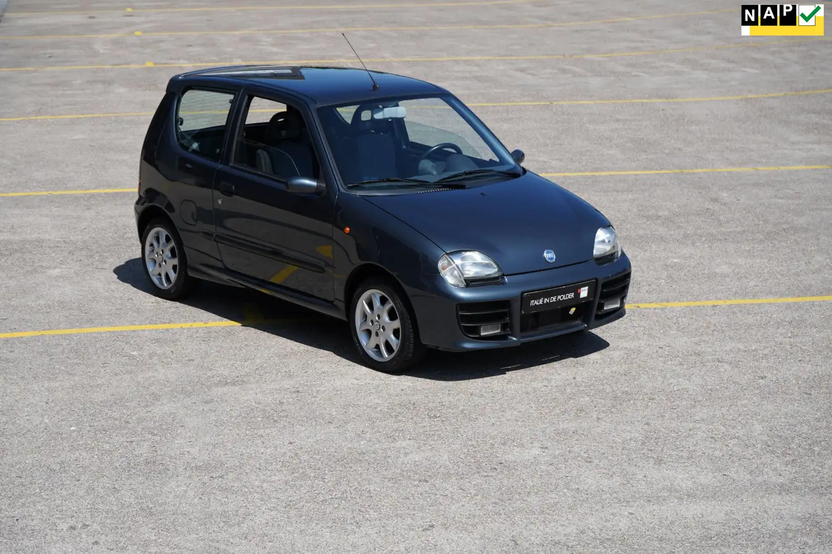 Fiat Seicento 1.1 Sporting Abarth Gris - 1