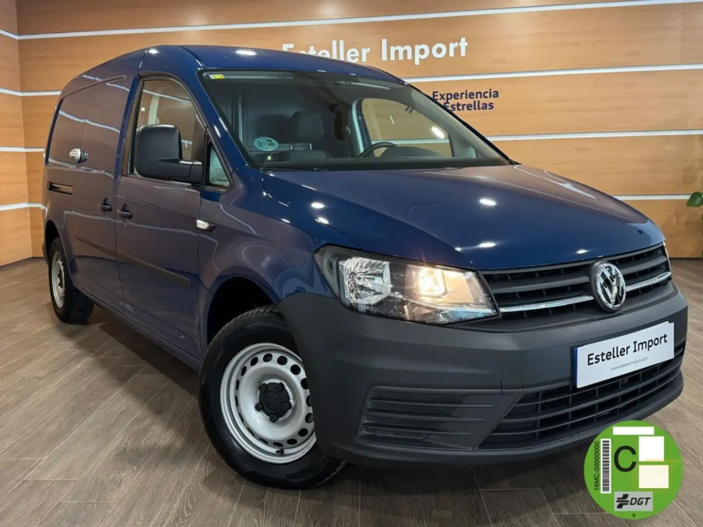 Volkswagen Caddy Furgón Maxi 2.0TDI 75kW Azul - 1
