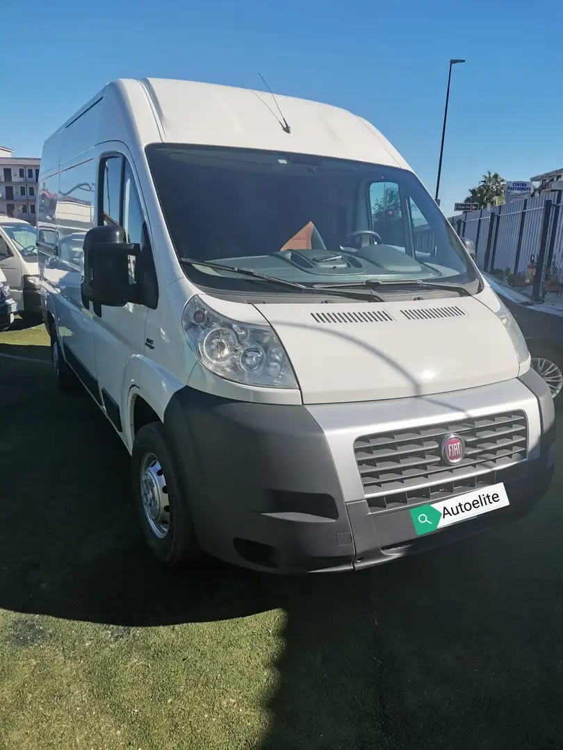 Fiat DUCATO 3.0 MJT 160 CV PASSOMEDIO/TETTOALTO E4 Wit - 1