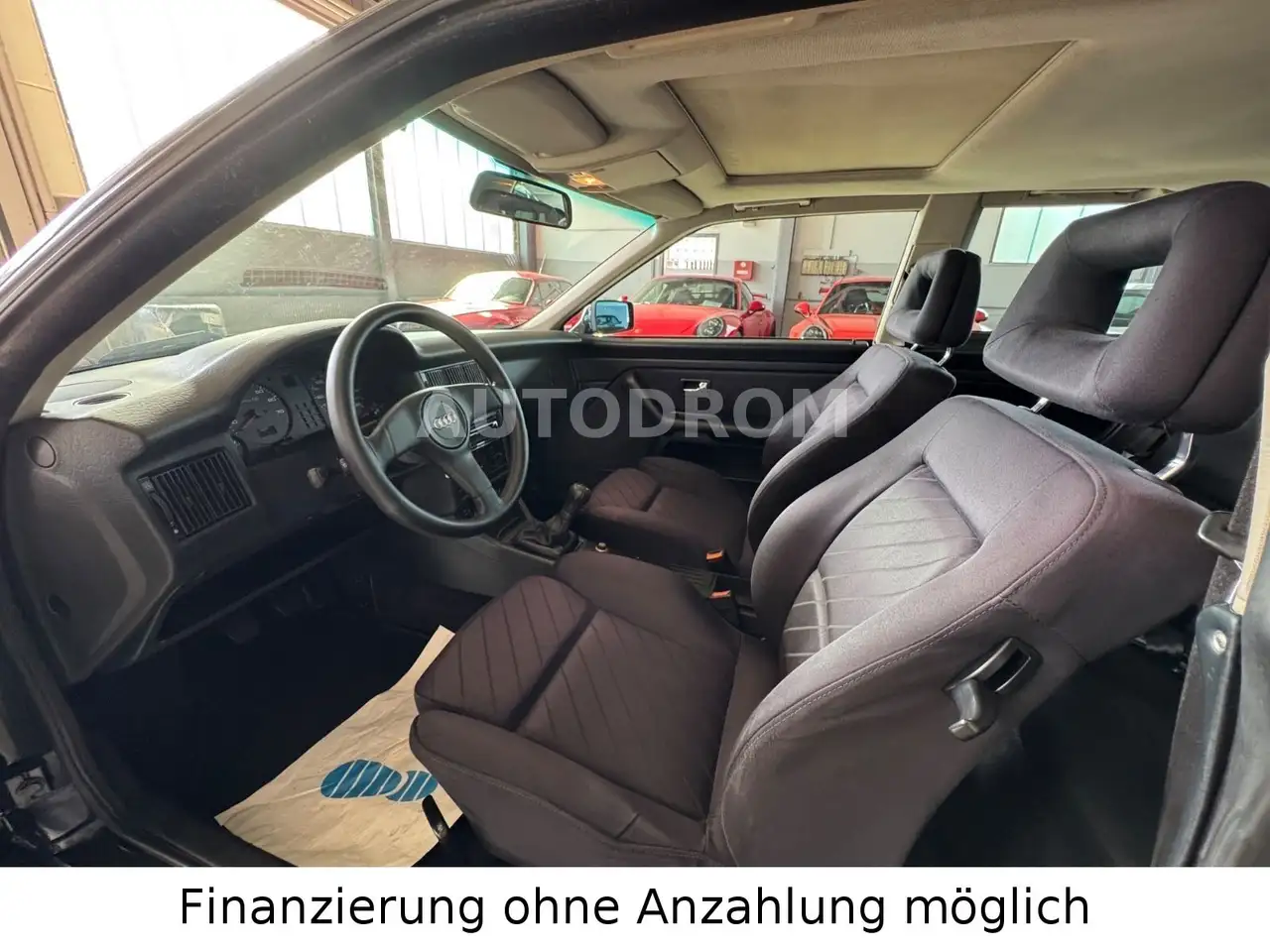 Audi 80 2.8 V6 Coupe B3 elektr. Schiebedach Rarität, foto 9