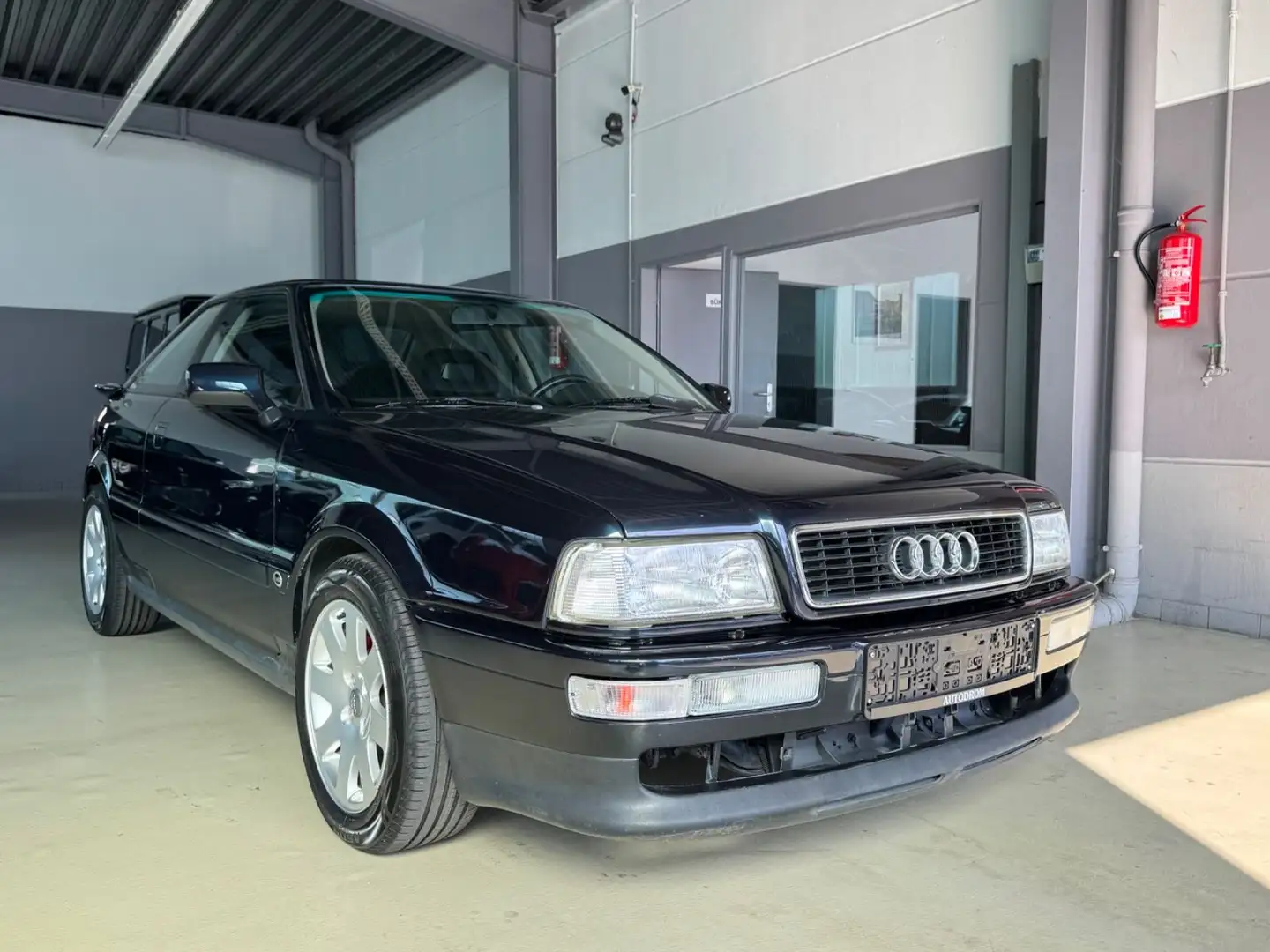 Audi 80 2.8 V6 Coupe B3  elektr. Schiebedach Rarität Bleu - 1
