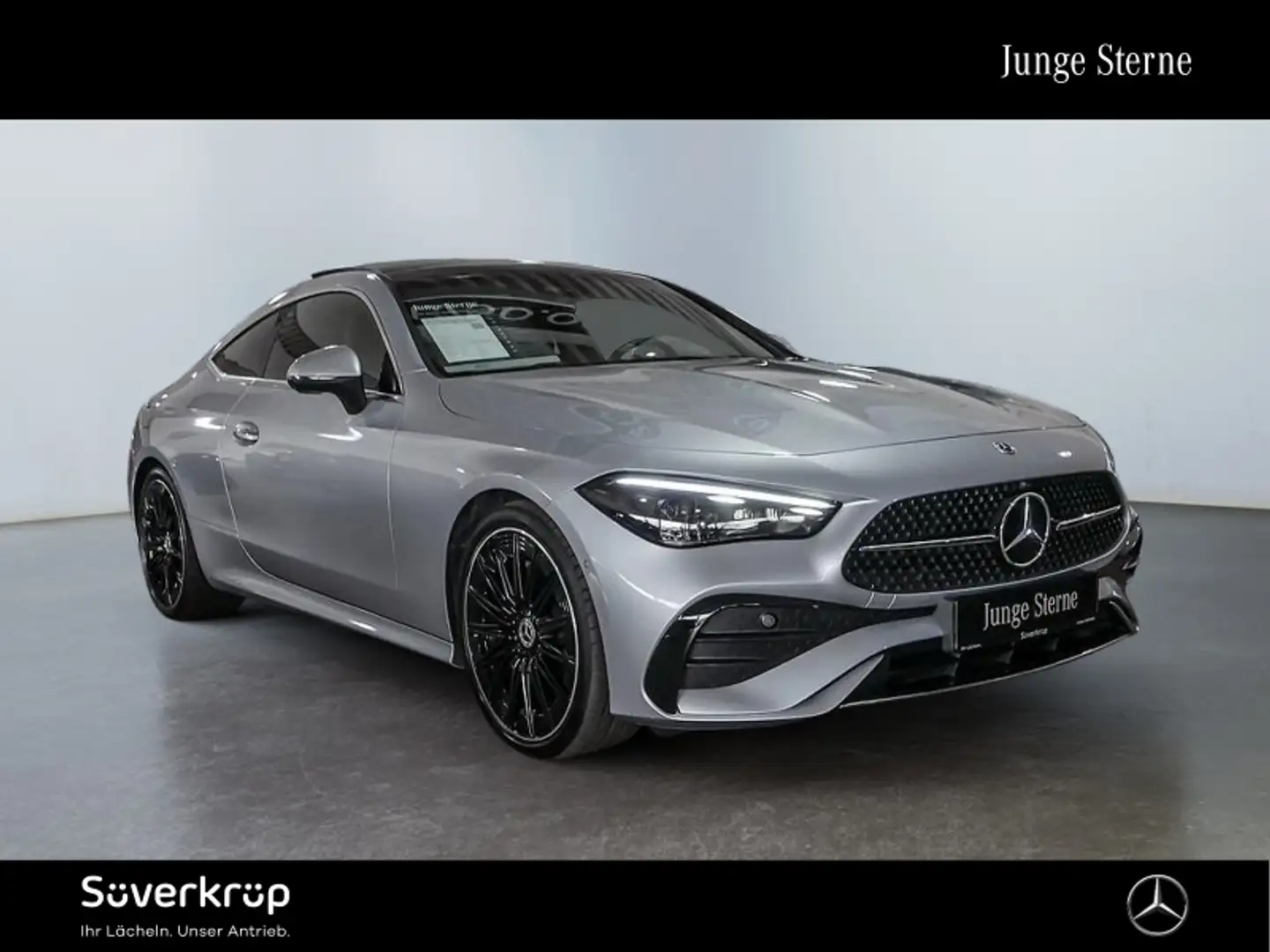 Mercedes-Benz CLE 300 4M Coupé // BURM AMG SPUR PANO AHK 360 Ezüst - 2