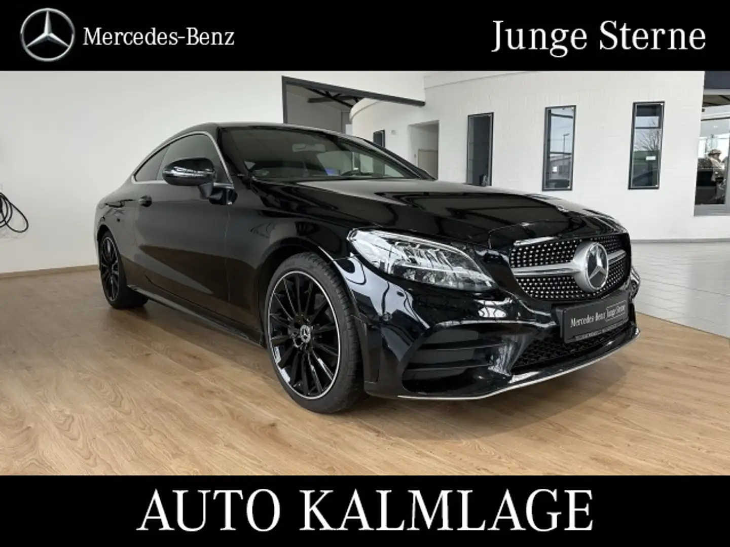 Mercedes-Benz C 200 C 200 Coupé AMG NIGHT-PAKET+LED+19"-LM-FELGE Navi Schwarz - 1