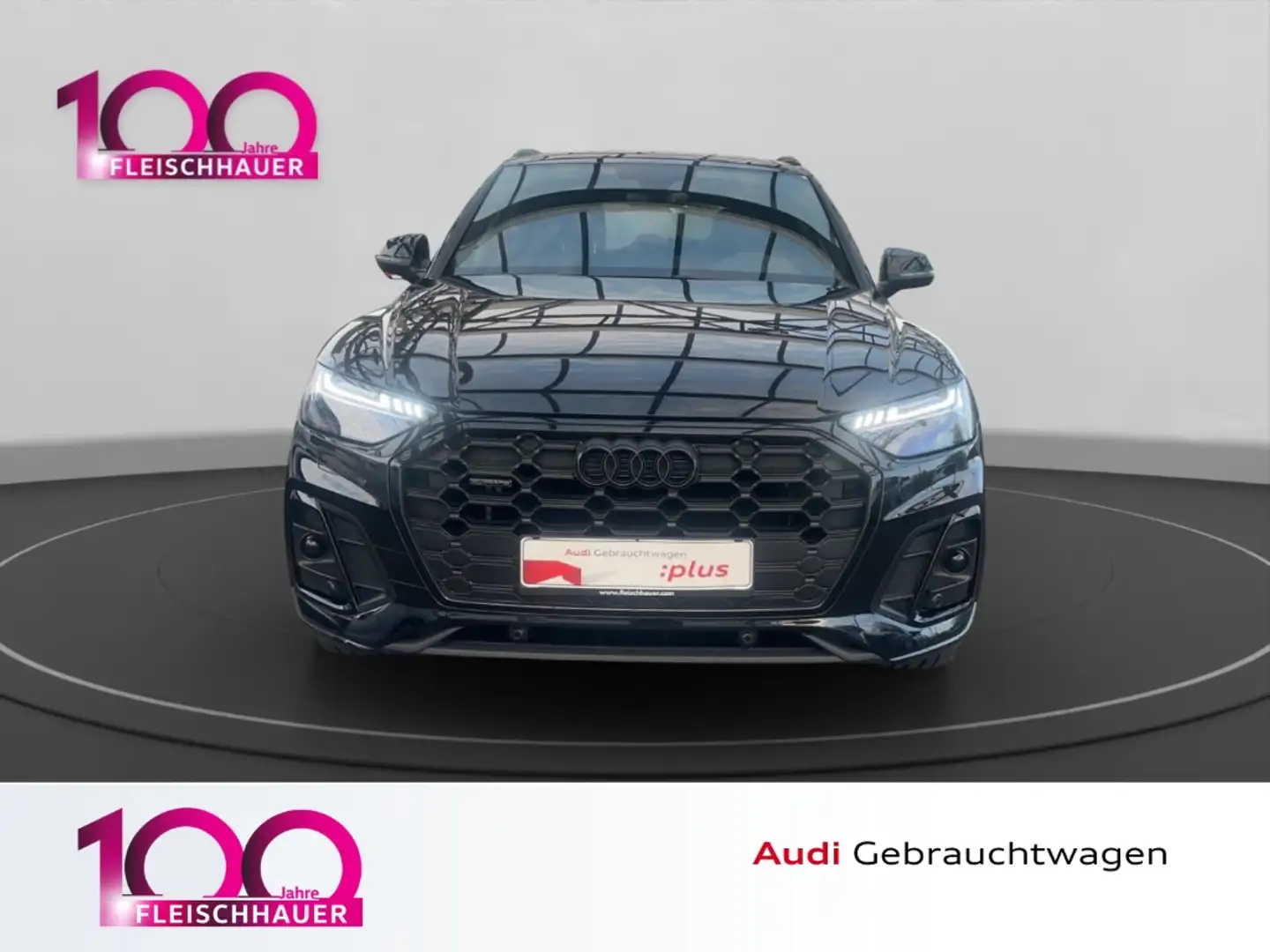 Audi Q5 40 TDI quattro S line  LED+AHK+NAVI Noir - 2