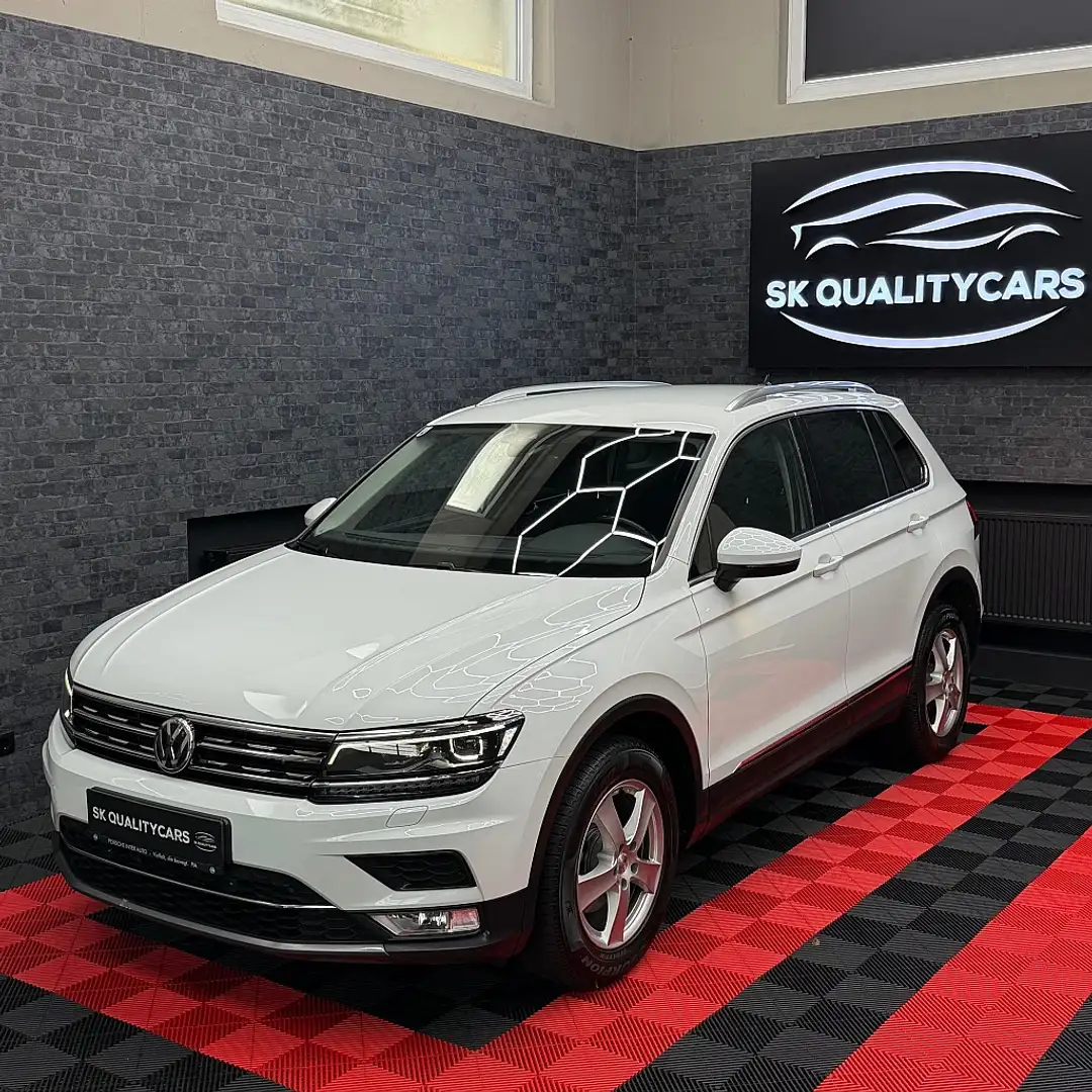 Volkswagen Tiguan 2,0 TDI SCR 4Motion Highline DSG Blanc - 1
