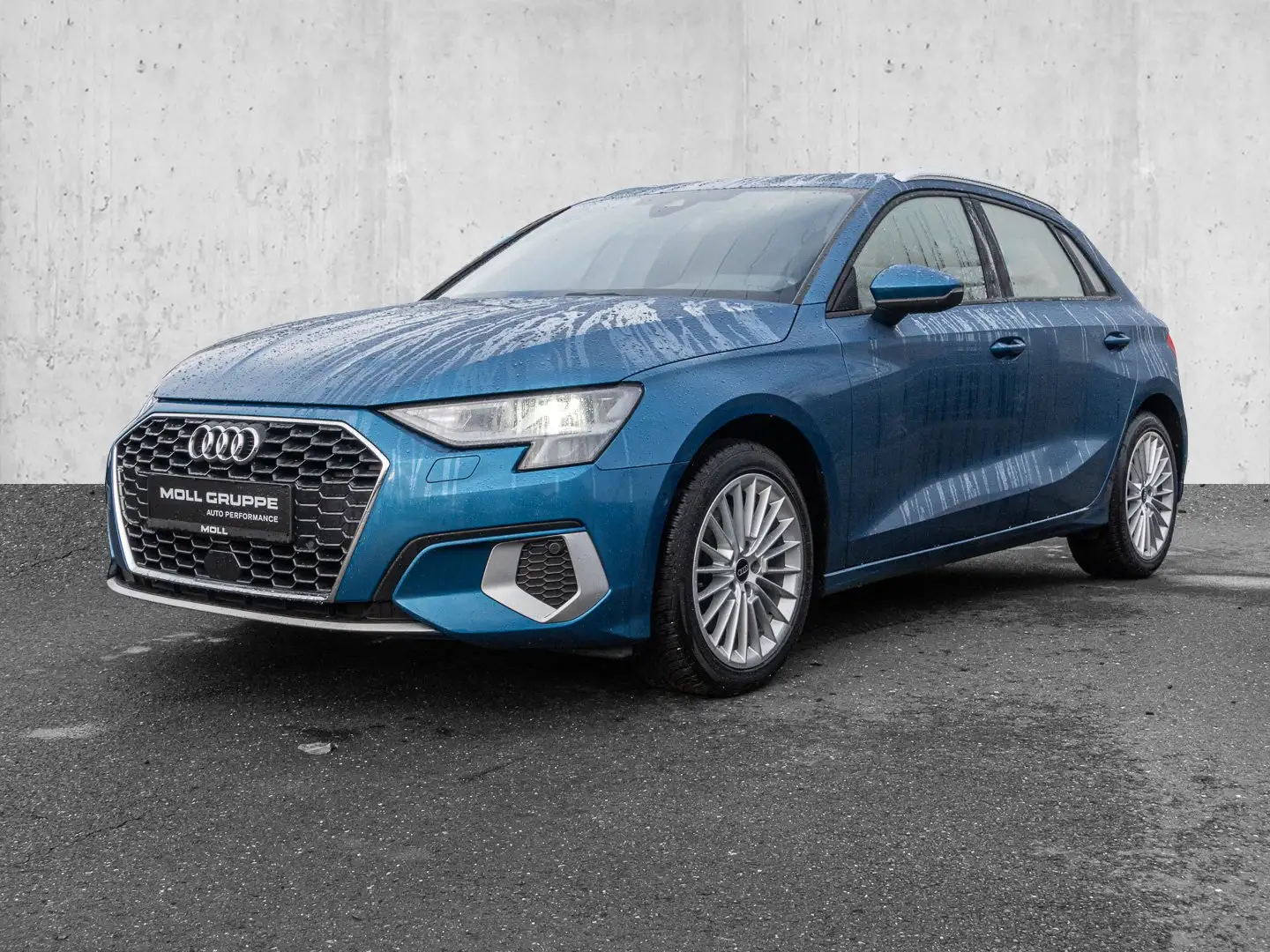 Audi A3 Sportback 2.0 TDI S tronic advanced Blau - 2