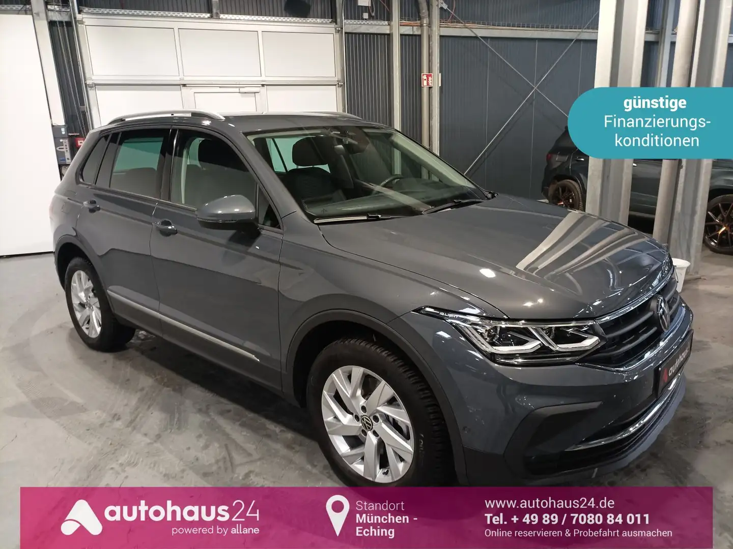Volkswagen Tiguan 1.4 TSI Active LED|Navi|PDC|Sitzheizung Gris - 1