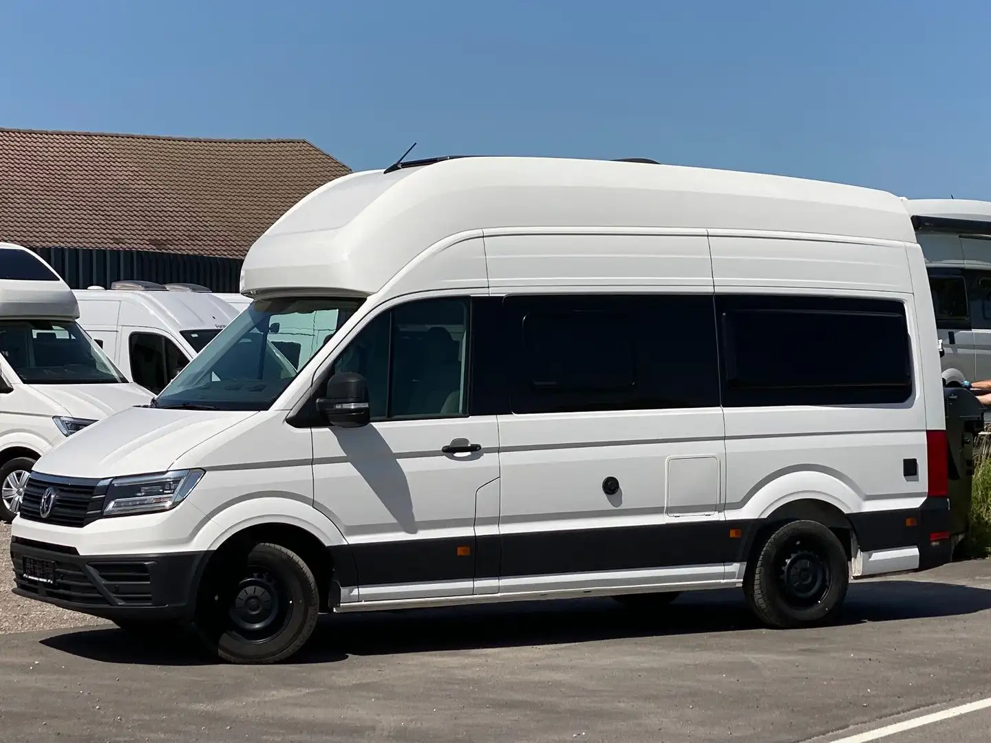 Volkswagen Grand California 600 FW, 3/4 Bett Weiß - 1