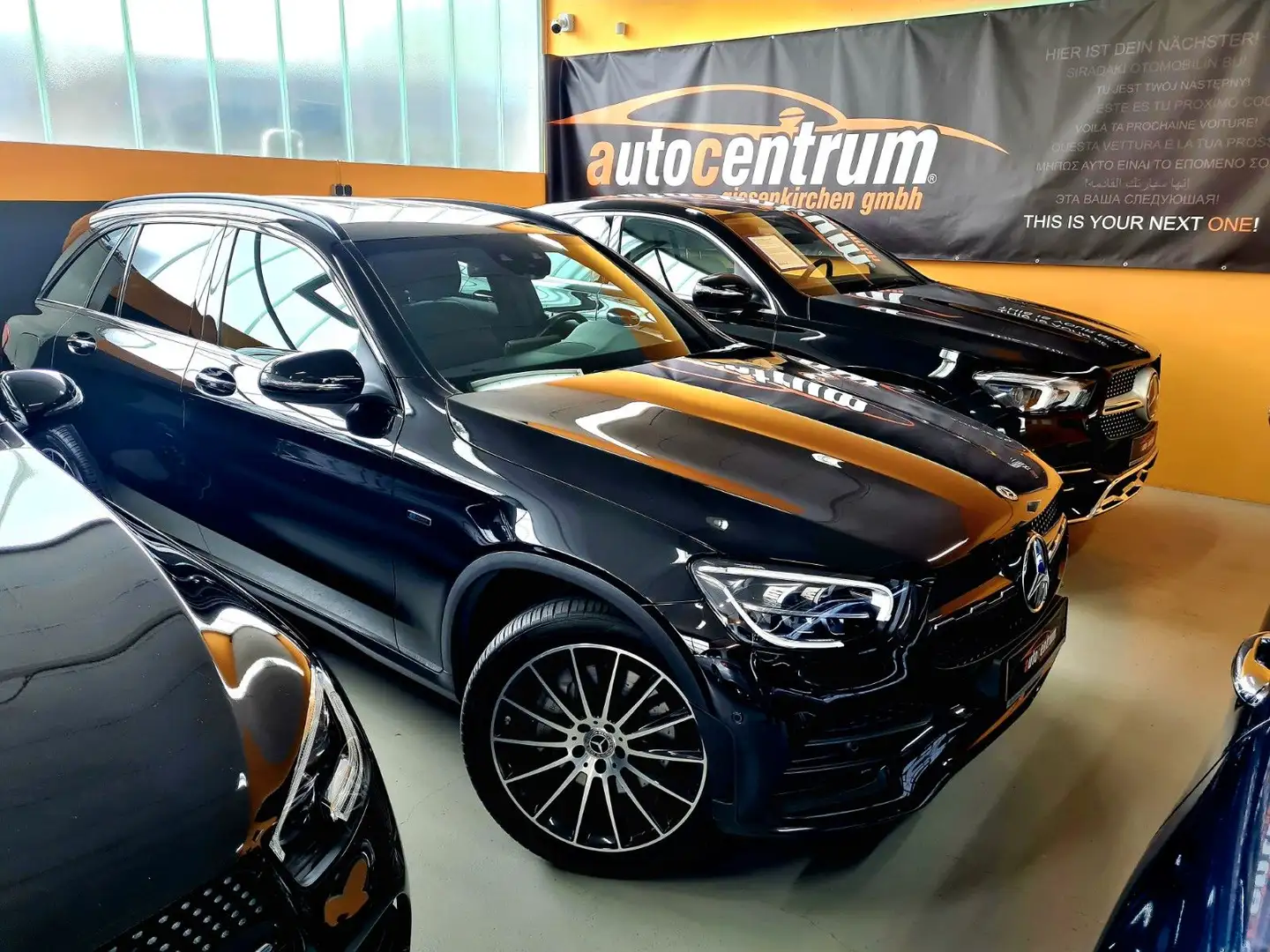 Mercedes-Benz GLC 300 de 4M*2x AMG*Night*Memo*LED*RFKam*DAB*20" Schwarz - 1