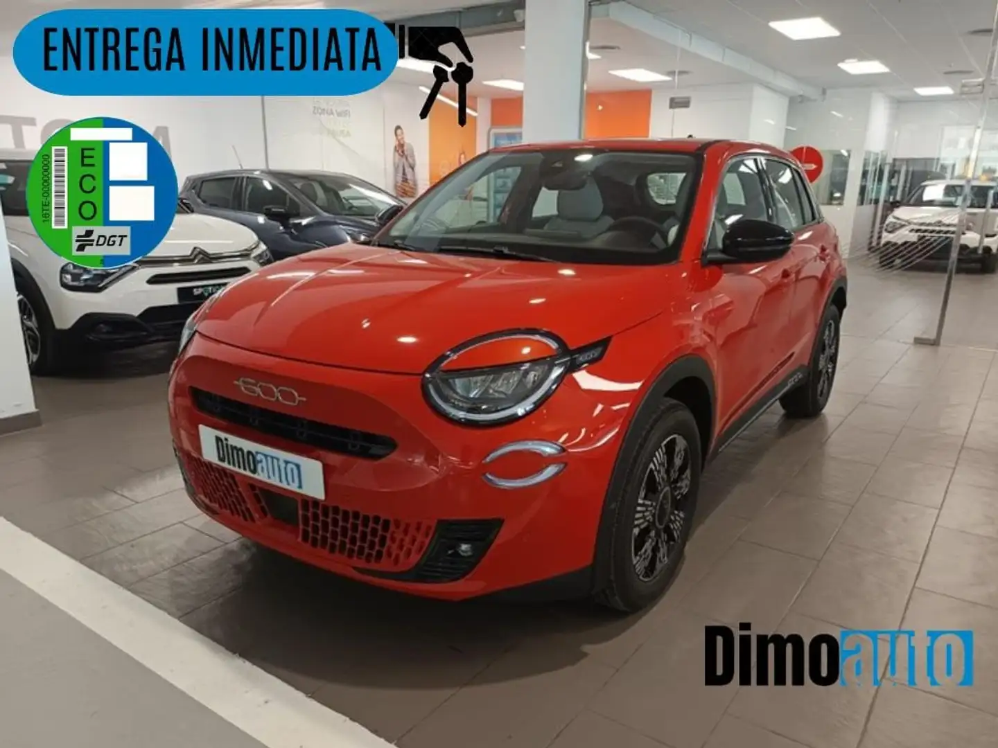 Fiat 600 MHEV 1.2 74kW (100CV) DDCT Naranja - 1