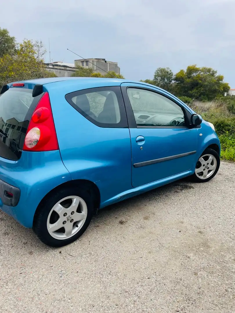 Peugeot 107 3p 1.0 12v Desir Modrá - 1