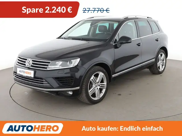 2017 Volkswagen Touareg in Black for sale