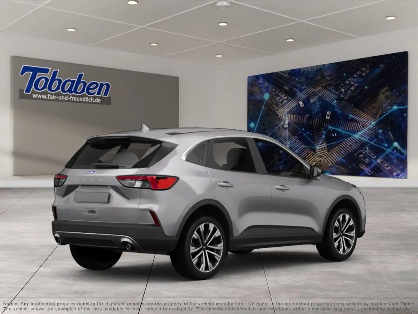 Ford Kuga Cool und Connect 5-türig 1,5 l EcoBoost 88 Argent - 2