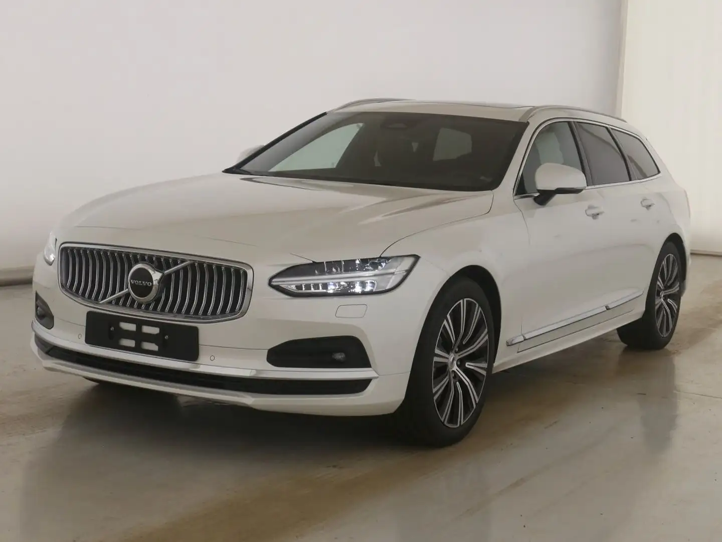 Volvo V90 B4 Mild-Hybrid Diesel Plus Bright Autom. Weiß - 1