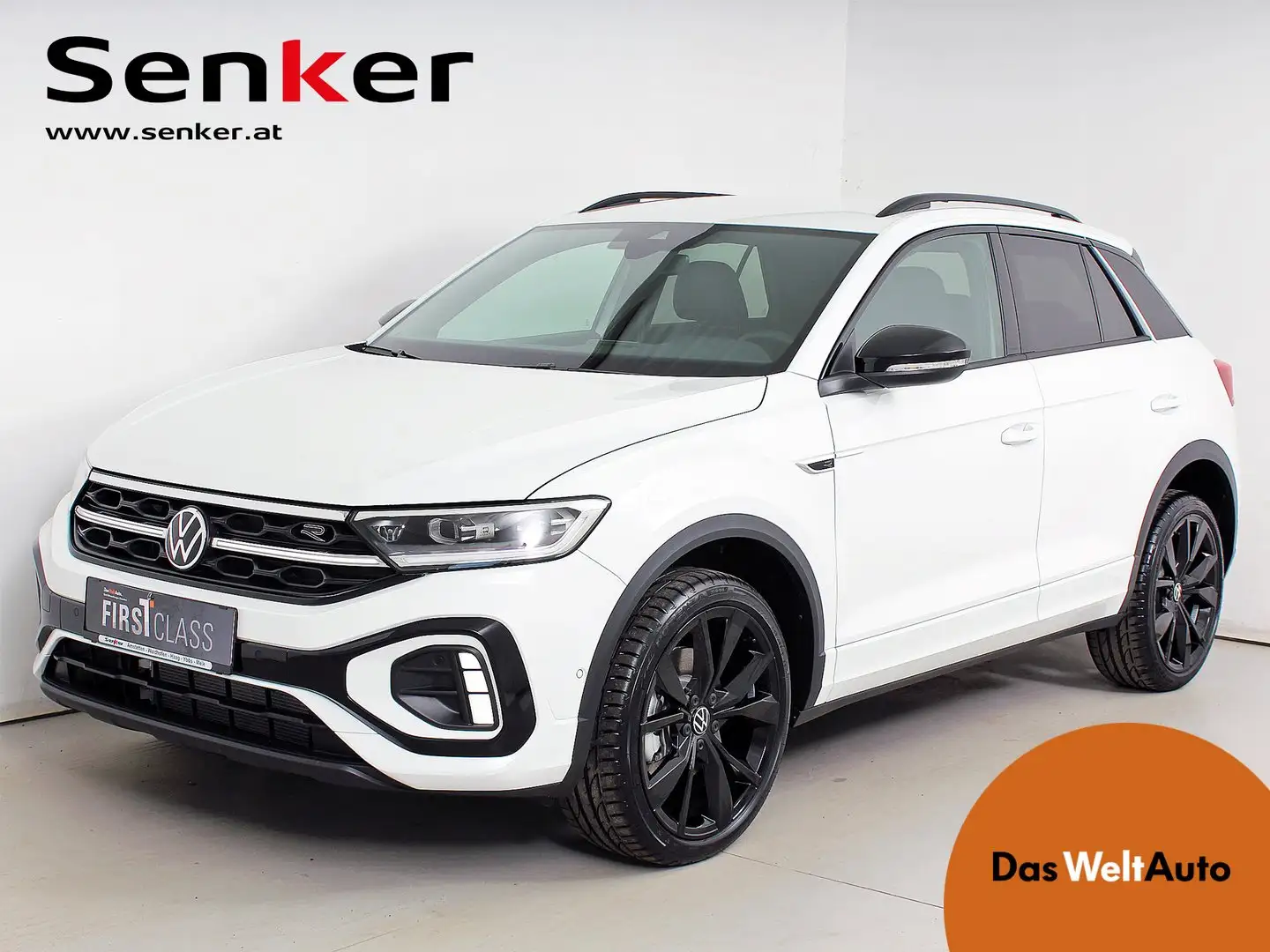 Volkswagen T-Roc R-Line TSI DSG Weiß - 1