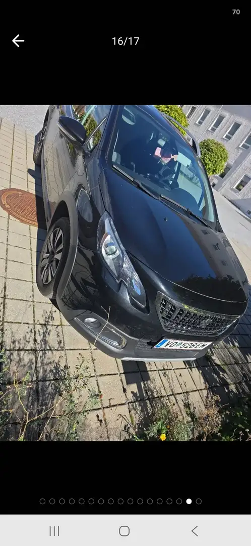 Peugeot 2008 2008 1,2 PureTech 82 Signature S Schwarz - 2
