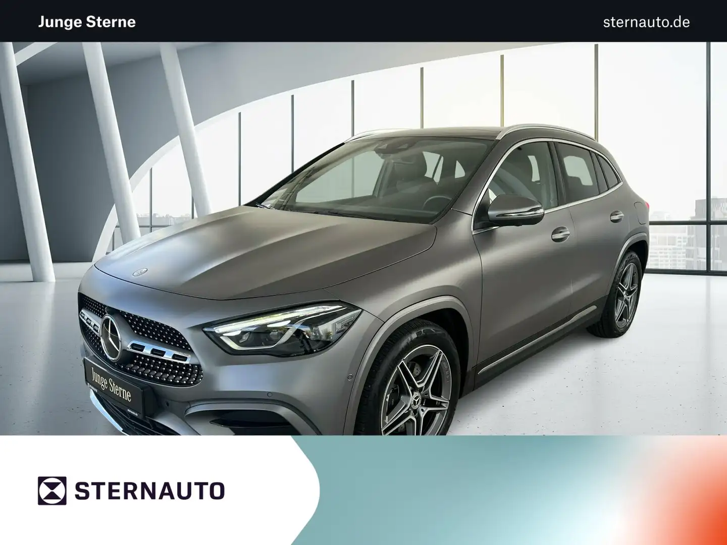 Mercedes-Benz GLA 220 GLA 220 d 4M AMG Line/Pano-Dach/Distronic/Kamera Gris - 1