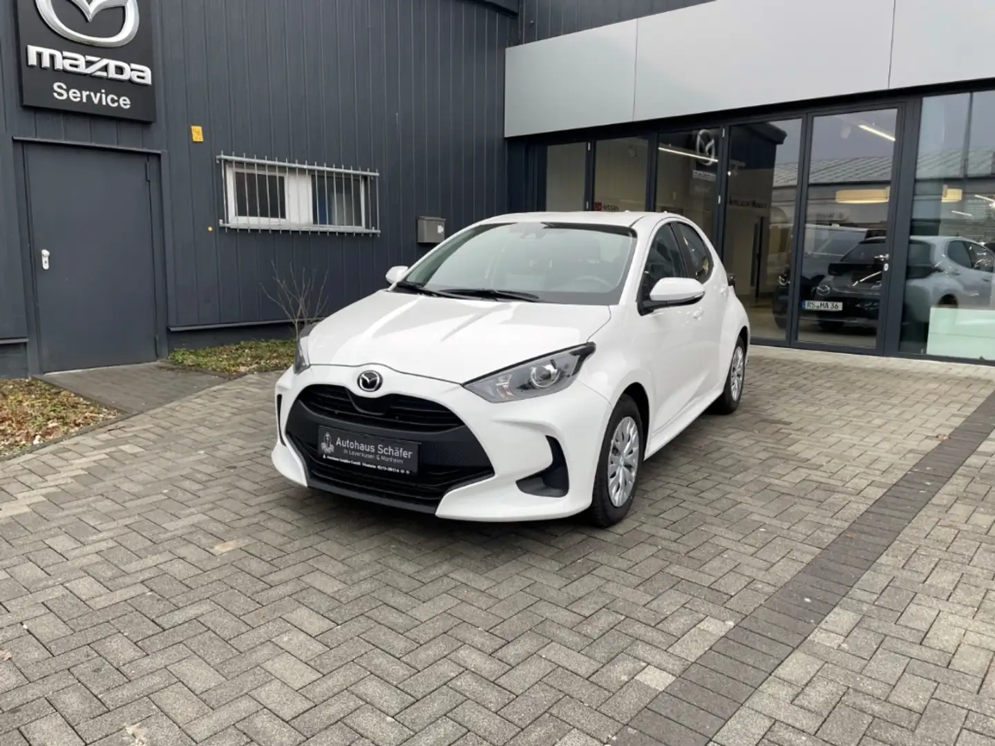 Mazda 2 Hybrid Pure Blendfreies Fernl. ACC Apple CarPlay A Weiß - 1