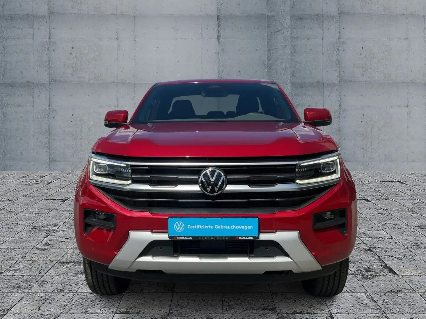 Volkswagen Amarok DC 2.0 TDI STYLE MATRIX+NAV+ACC+STDHZG+AH Rood - 2