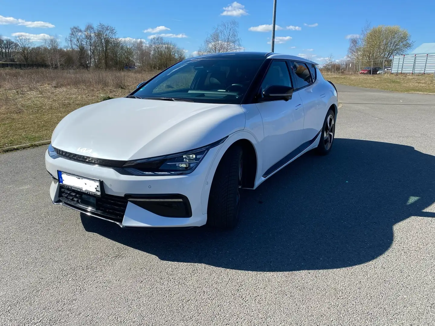 Kia EV6 EV6 77,4-kWh AWD GT-line Weiß - 1