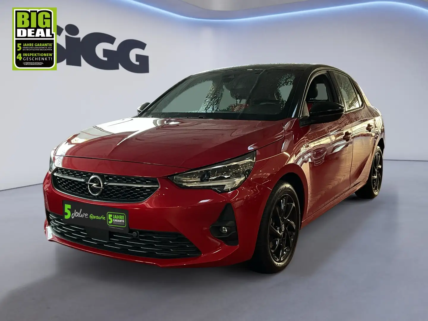Opel Corsa F 1.2 130 PS Automatik wenig KM Rouge - 2