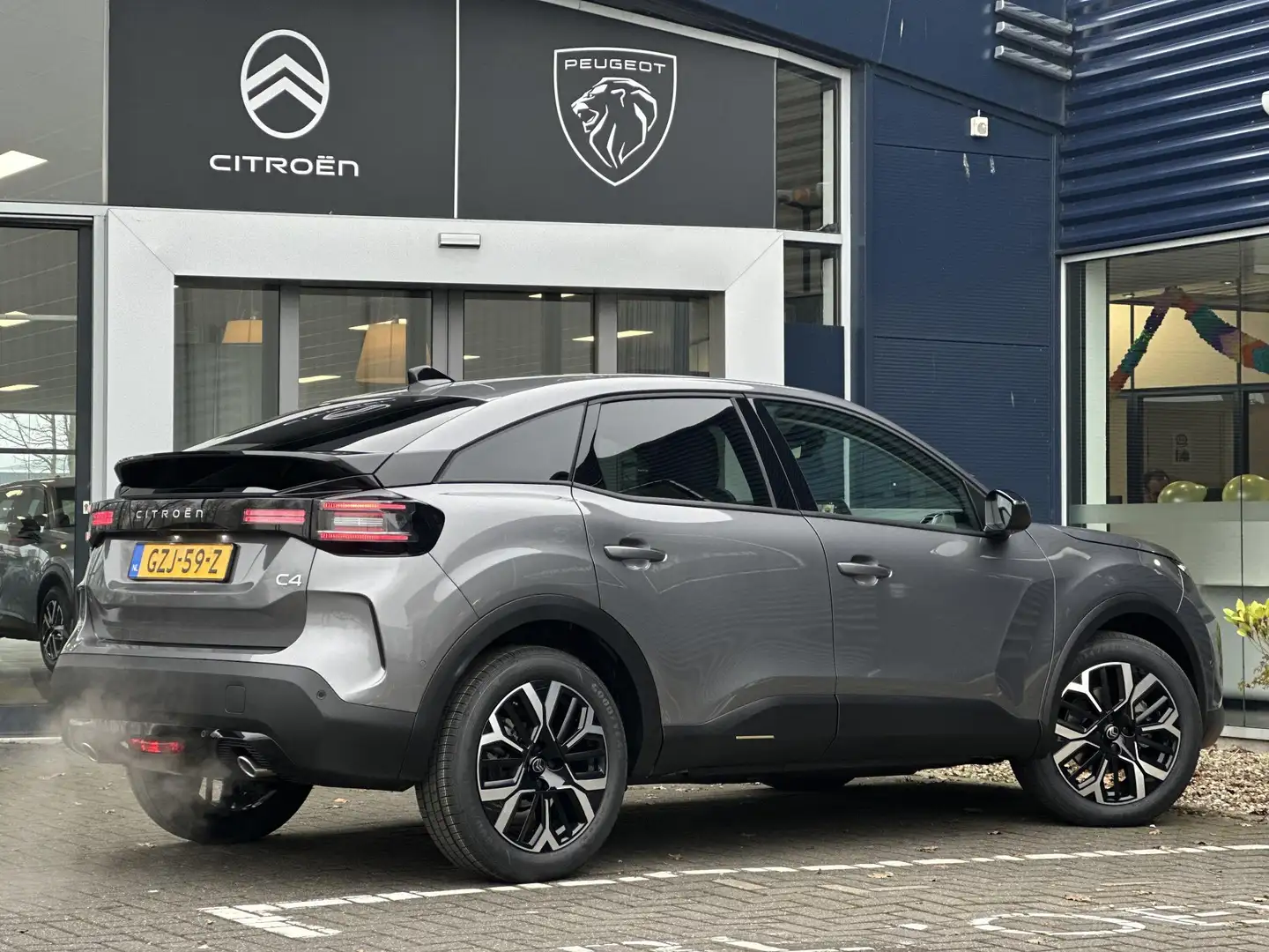 Citroen C4 1.2 Hybrid Max 136pk | Facelift!! | Parkeercamera/ Grijs - 2