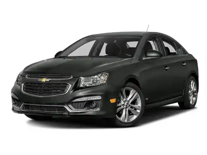 Black 2016 Chevrolet Cruze Sedan Front-Wheel Drive Automatic