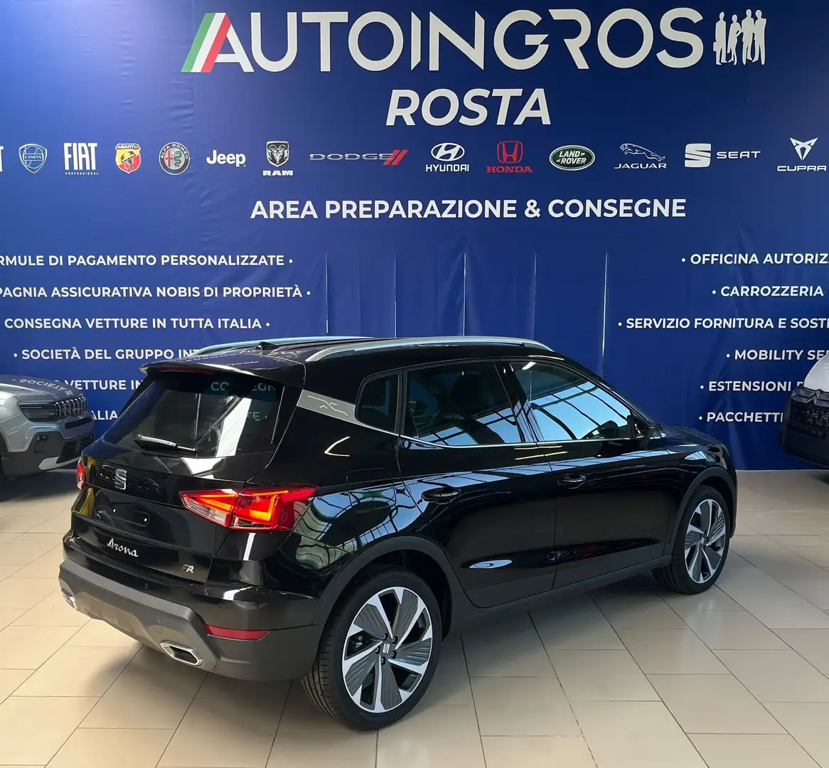 SEAT Arona Arona 1.0 ecotsi FR 110cv KM0 PRONTA CONSEGNA Nero - 2