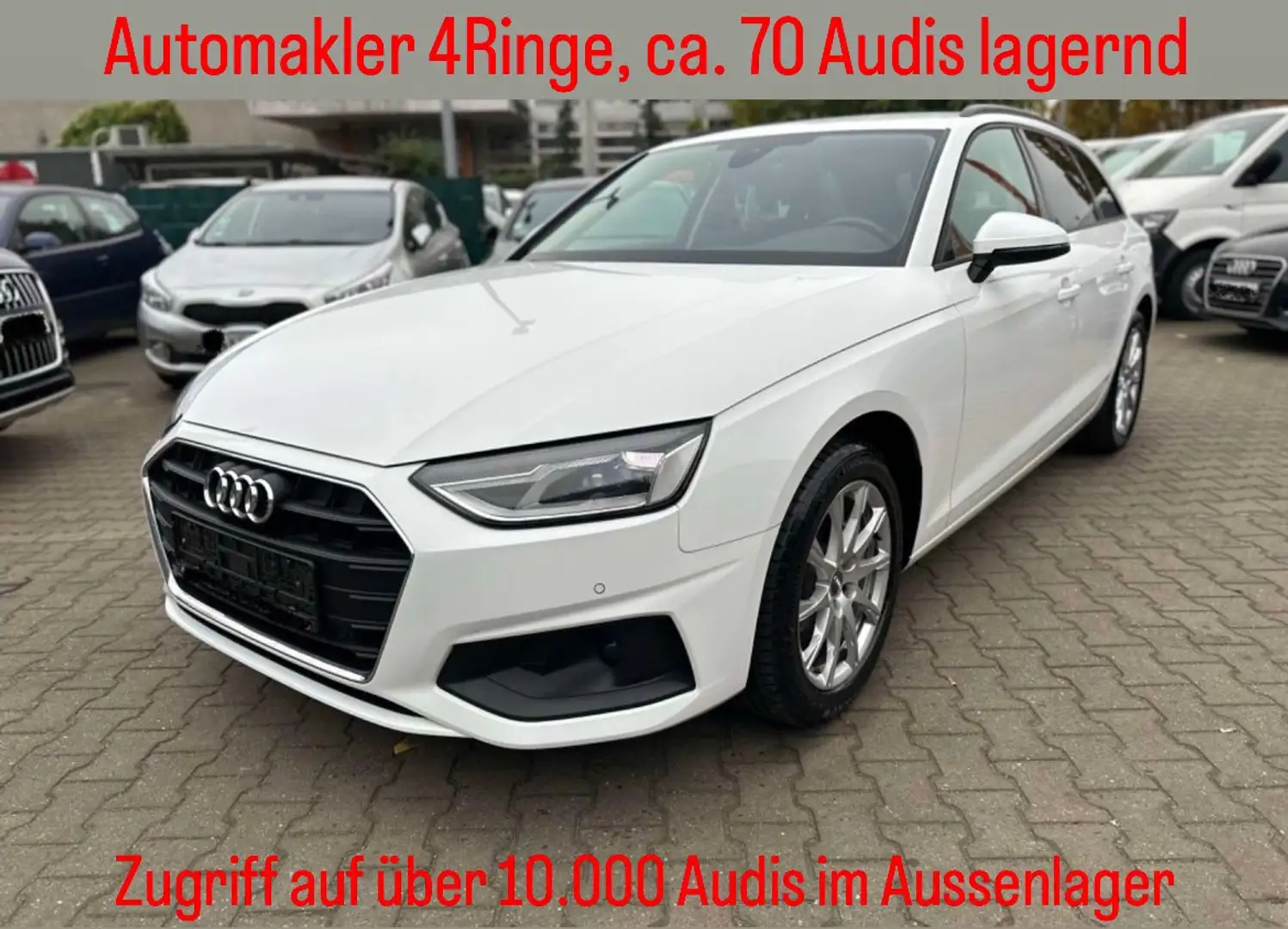 Audi A4 Avant 35 TDI Weiß - 1