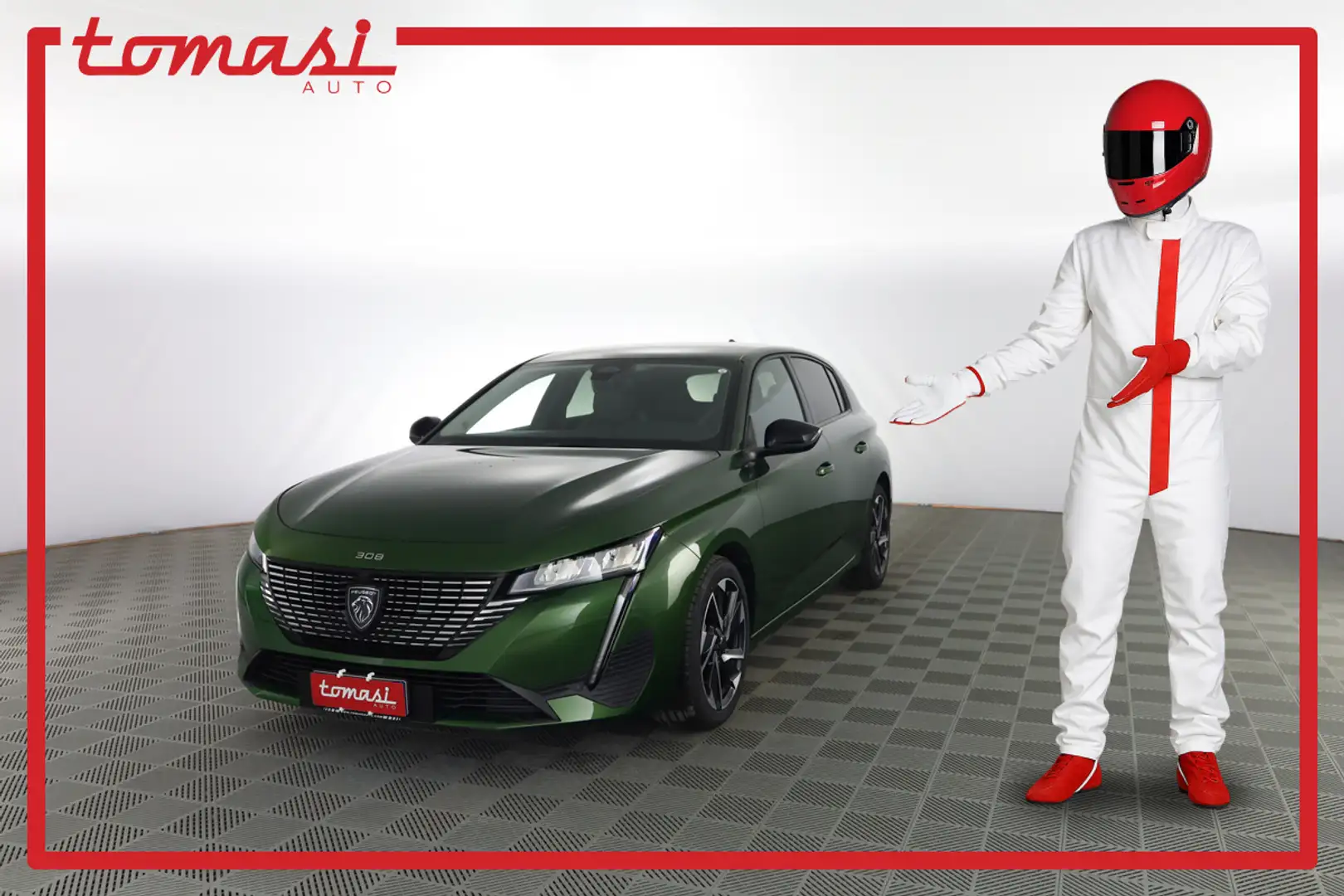 Peugeot 308 308 BlueHDi 130 S&S EAT8 Allure Pack Verde - 1