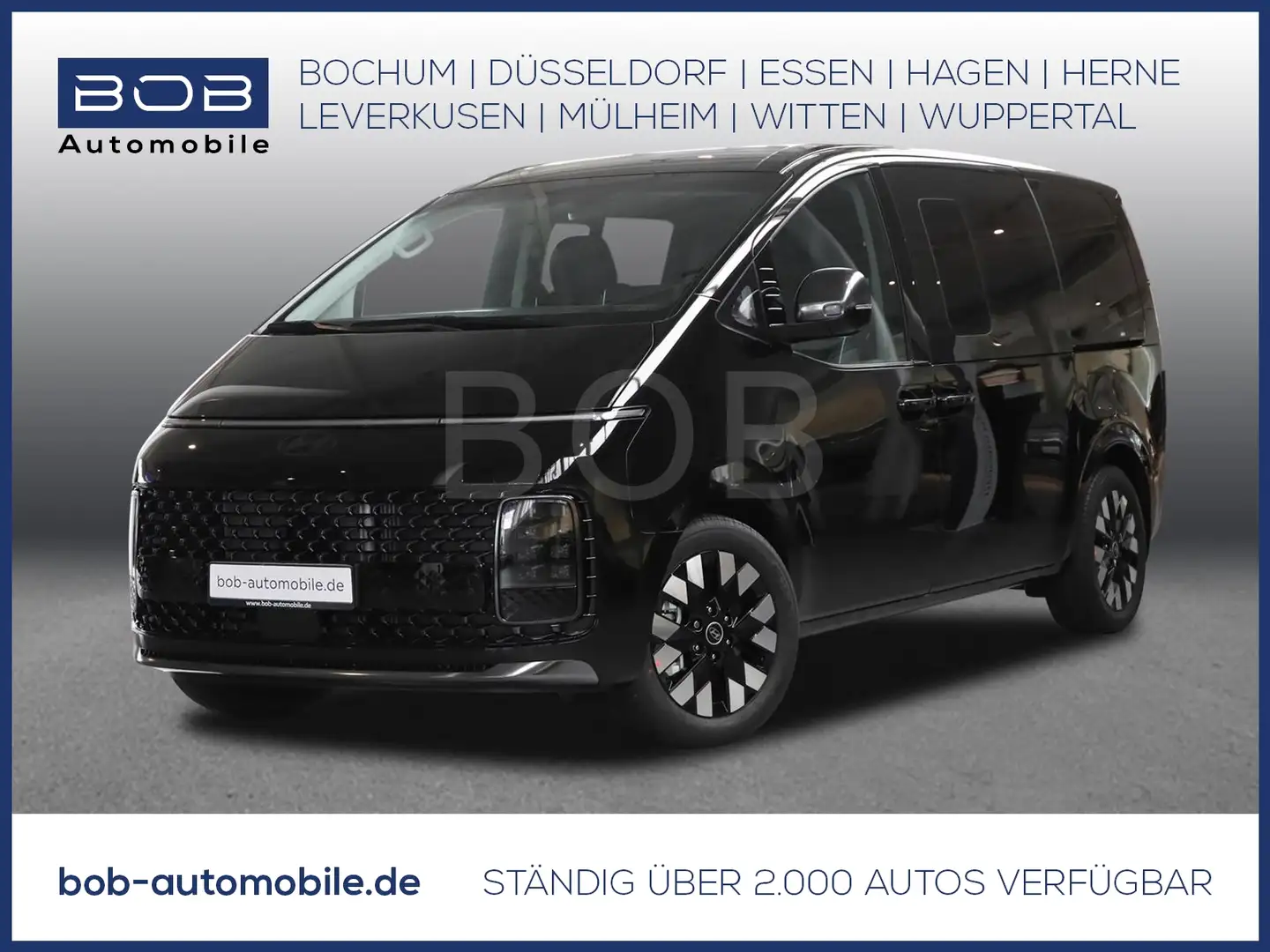 Hyundai STARIA 7-Sitzer HEV 1.6 T-GDI SIGNATURE Noir - 1