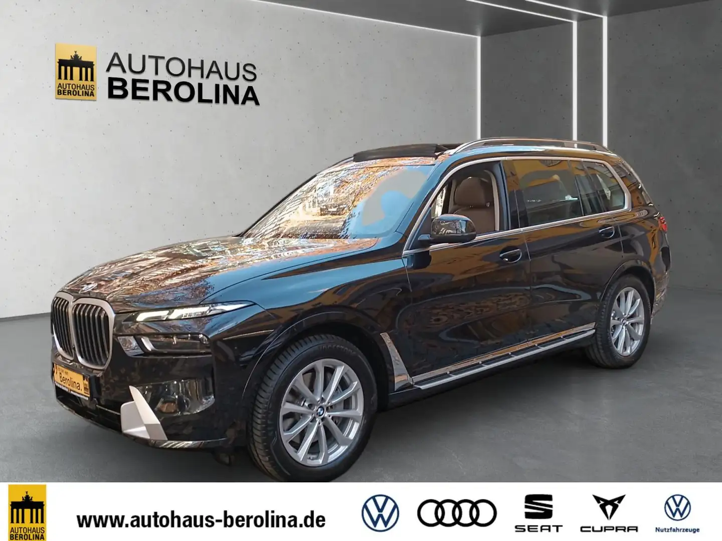 BMW X7 40i xDrive Steptronic *PANO*7-Sitzer*HuD*GRA* Zwart - 2