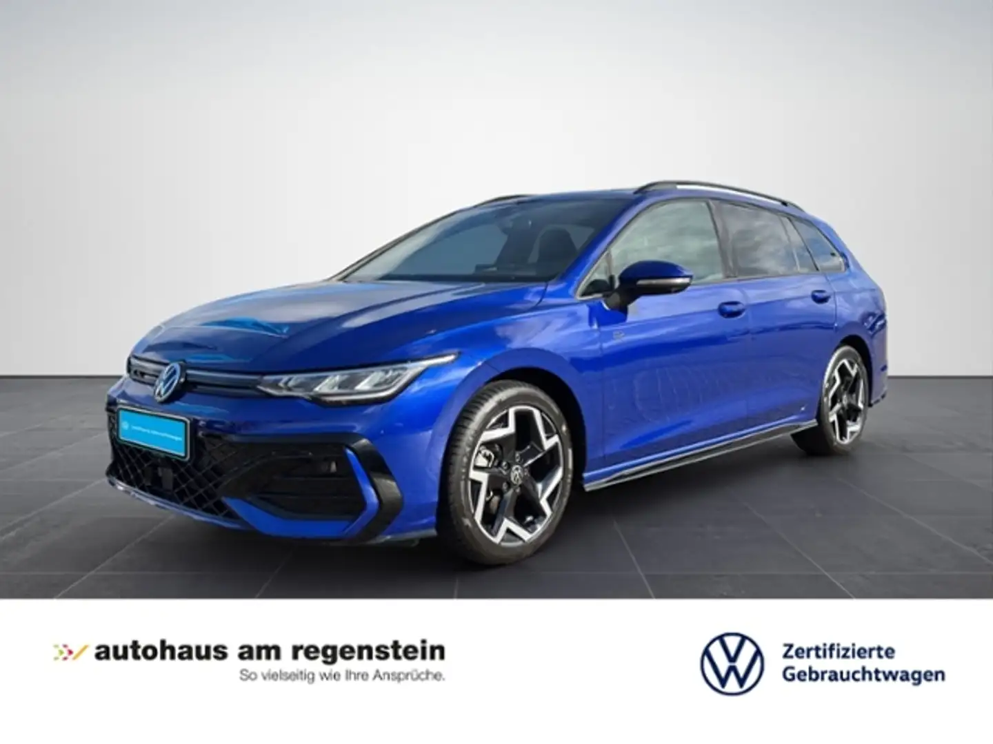 Volkswagen Golf Variant VIII Variant 1.5 eTSI R-Line LED/AHK/HUD/360°/Kes Blau - 1