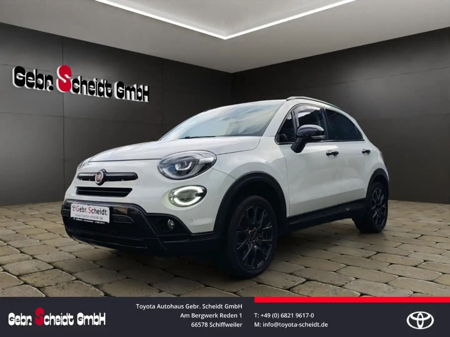 Fiat 500X Cross 1.3 GSE EU6d LED-Hauptscheinwerfer Apple Car Weiß - 1