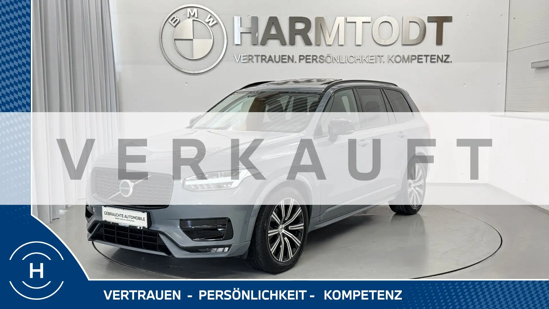Volvo XC90 B5 AWD *Plus Dark*5-Sitzer* Grau - 1