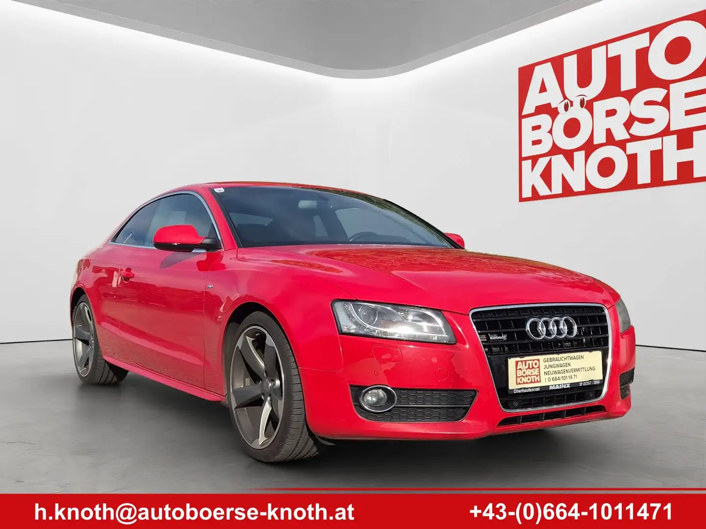 Audi A5 3.0 TDI quattro (176kW) S-Line, Erstbesitz, WR Rot - 2