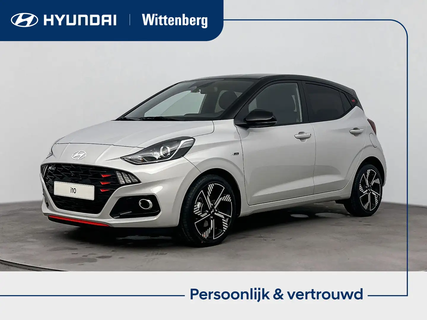 Hyundai i10 1.0 T-GDI N Line 5-zits | Incl. €1500,- Wegrijbonu Grijs - 1
