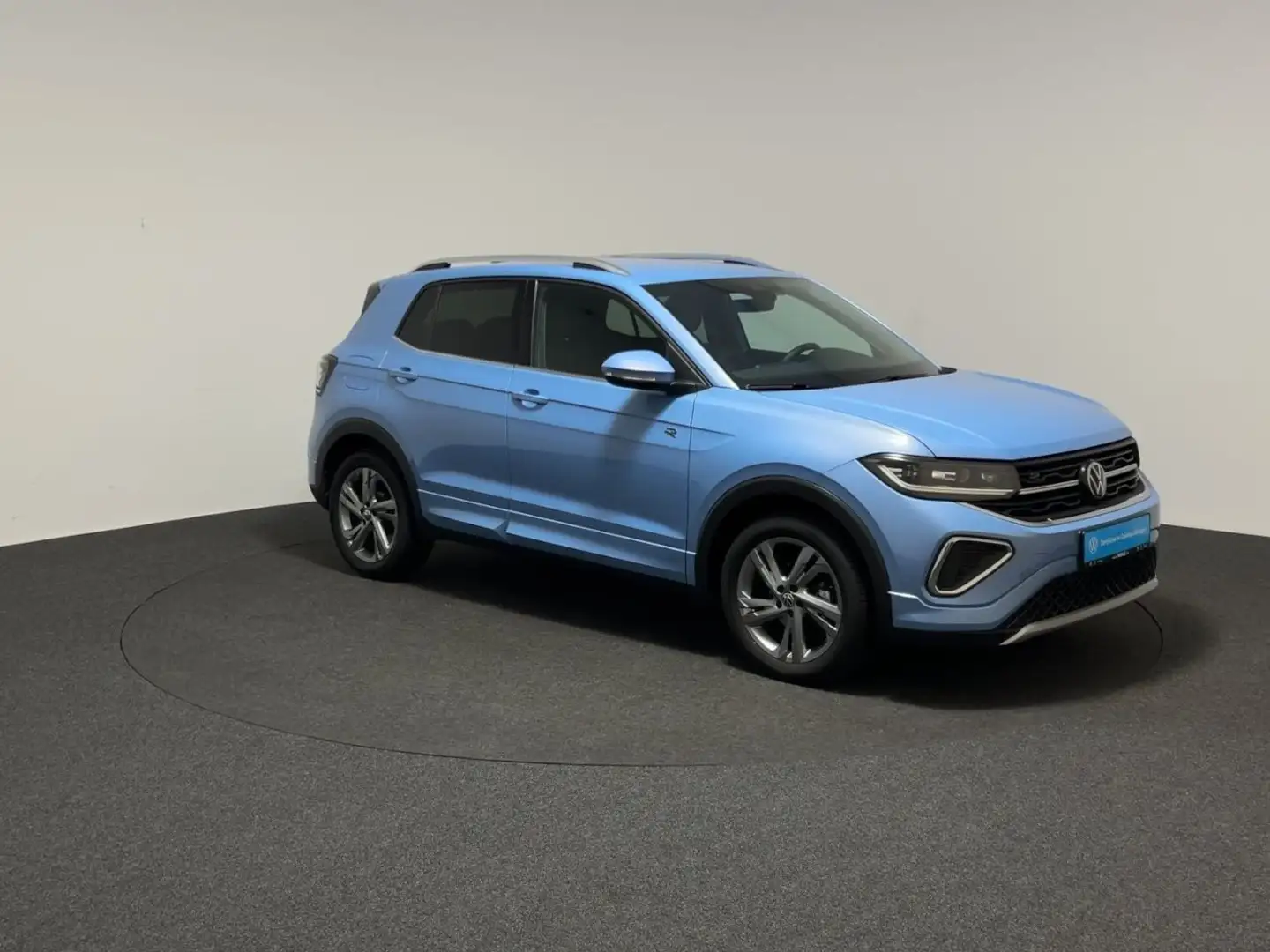 Volkswagen T-Cross 1.0 TSI R-Line Klima Navi Einparkhilfe Niebieski - 2