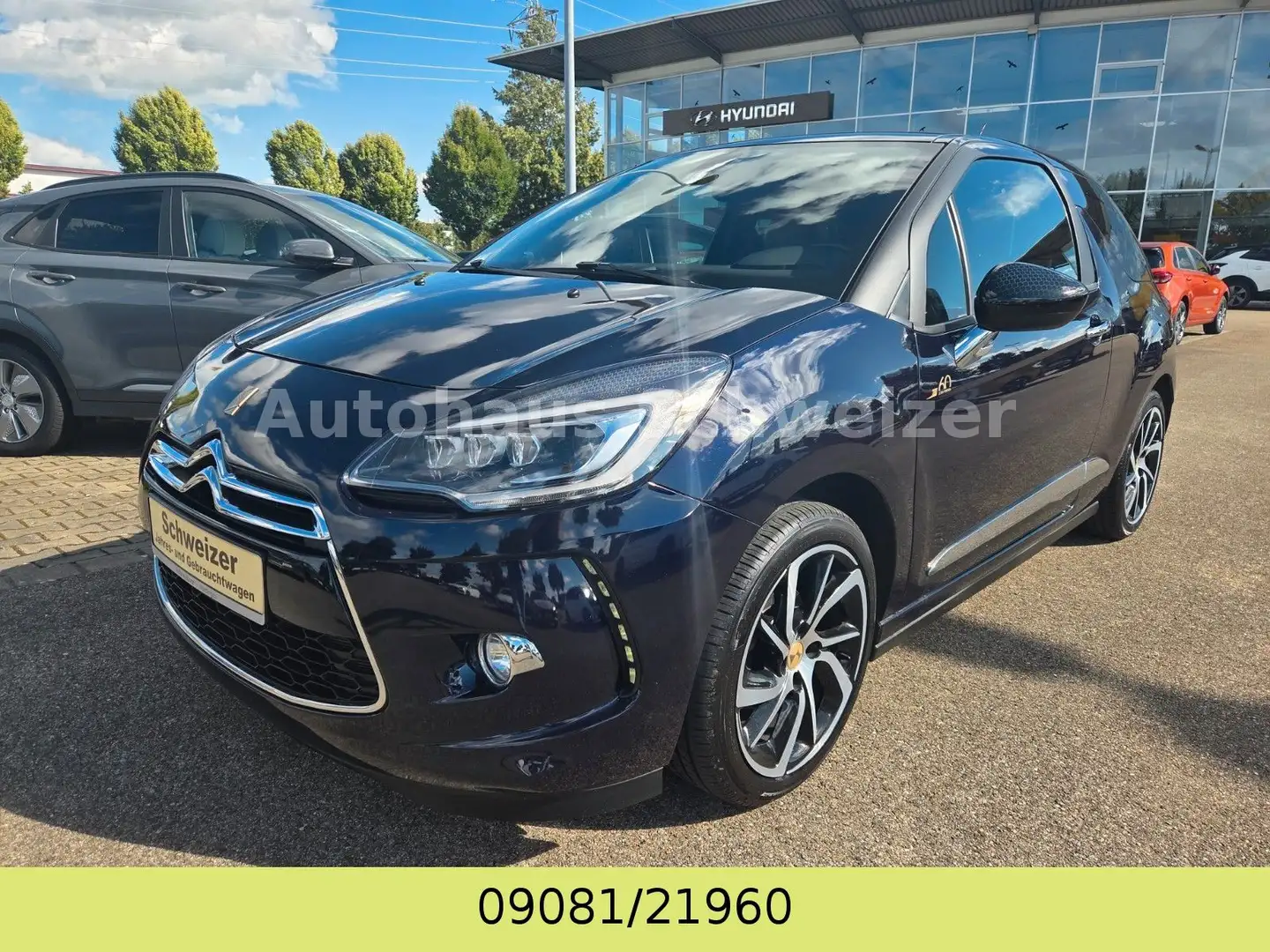 Citroen DS3 Limited Edition 1955 Blau - 1