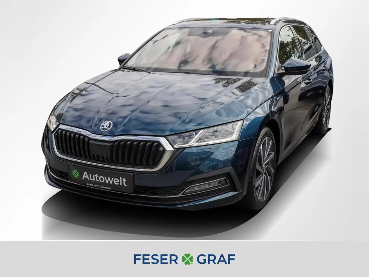 Skoda Octavia Combi 1.5 TSI e-TEC Style DSG AHK Pano Blau - 1