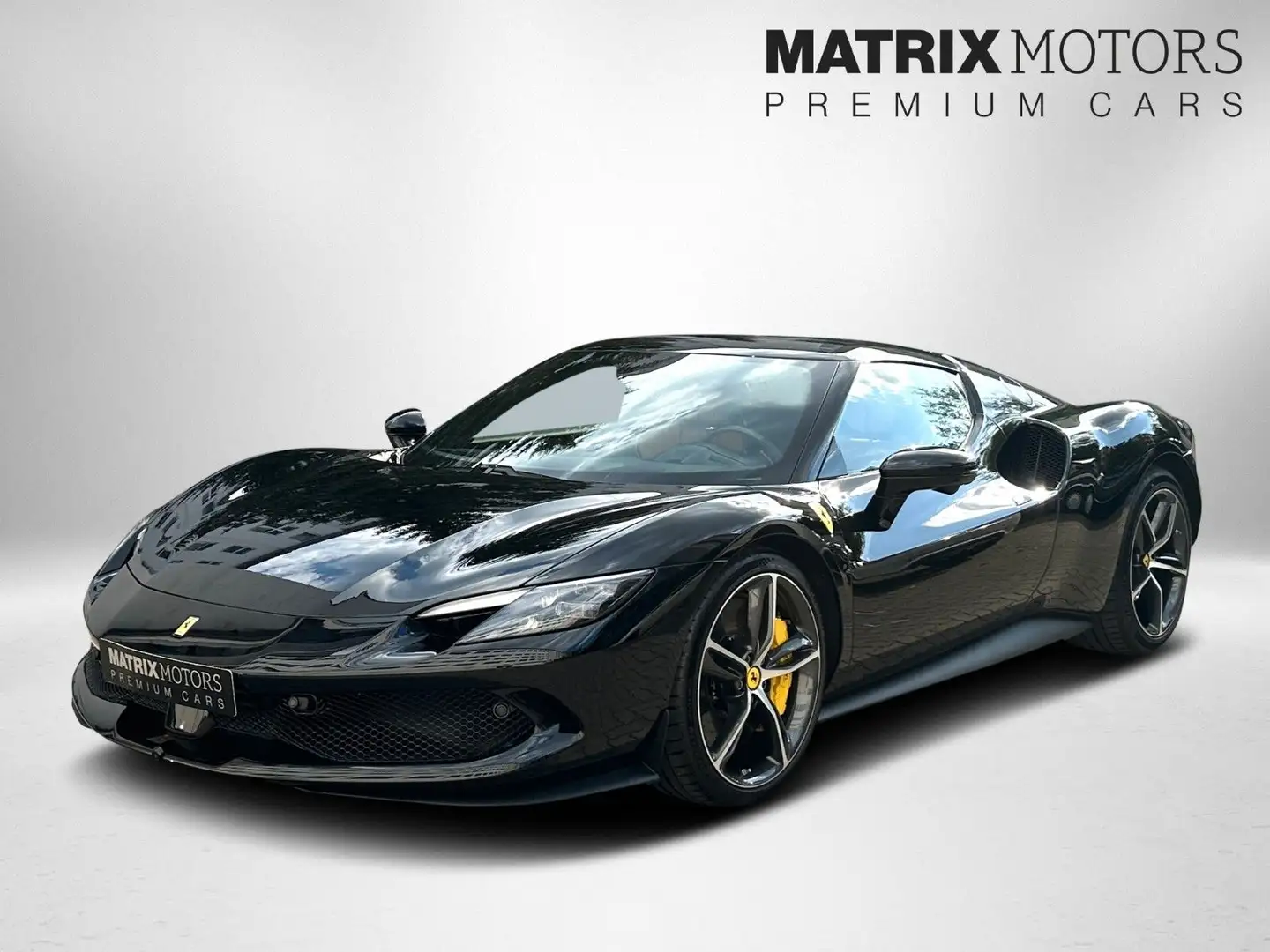 Ferrari 296 GTB Carbon Lift Ceramic Exhaust Pipes 360° Schwarz - 1