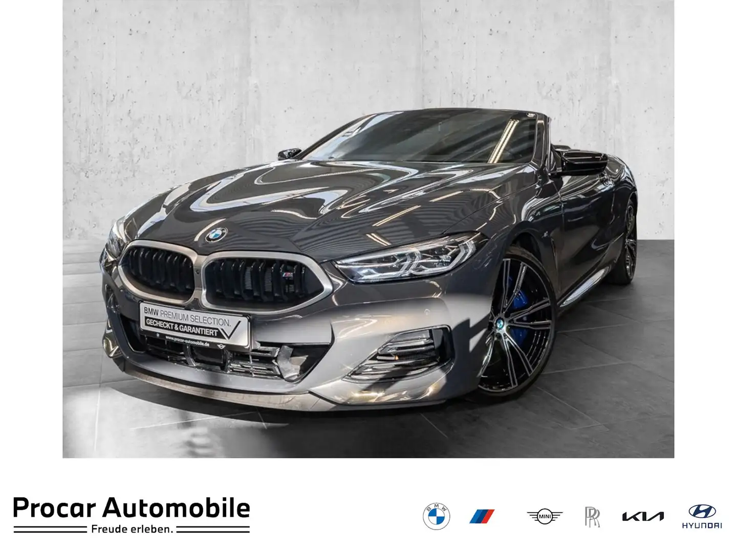 BMW M850 i xDrive Cabrio Head-Up DAB Aktivlenkung Gris - 1