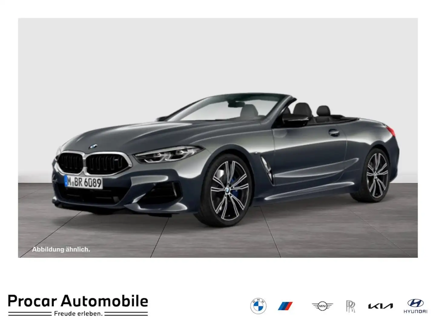 BMW M850 i xDrive Cabrio Head-Up DAB Aktivlenkung Grau - 1