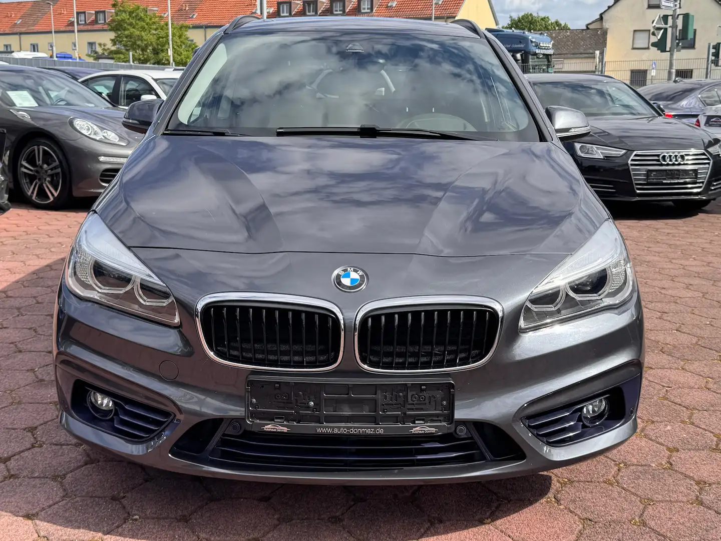 BMW 220 dA Sport Line PANO RFKA LED Gris - 2