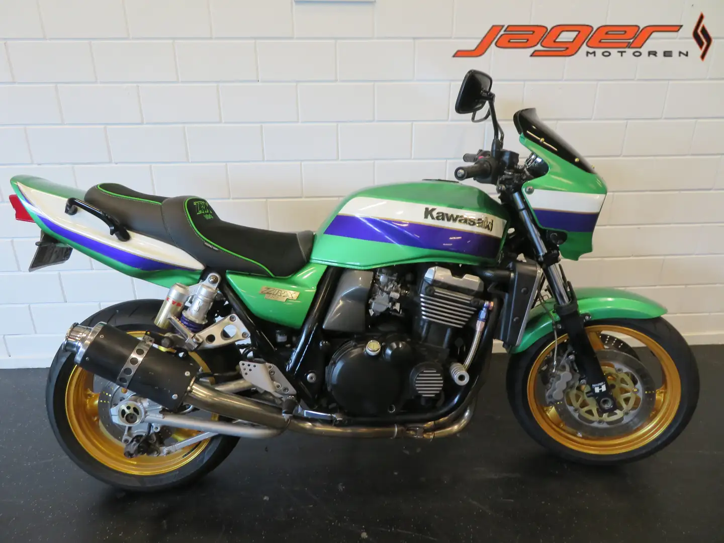 Kawasaki ZRX 1100 EDDY LAWSON REPLICA Wit - 1