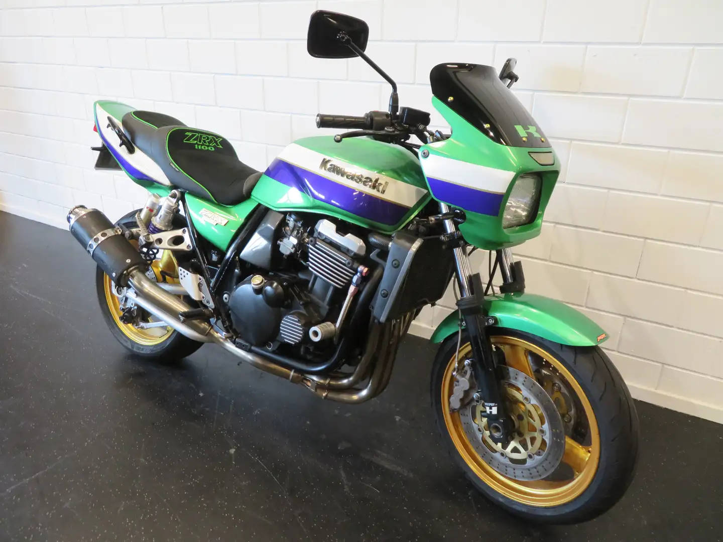 Kawasaki ZRX 1100 EDDY LAWSON REPLICA Wit - 2