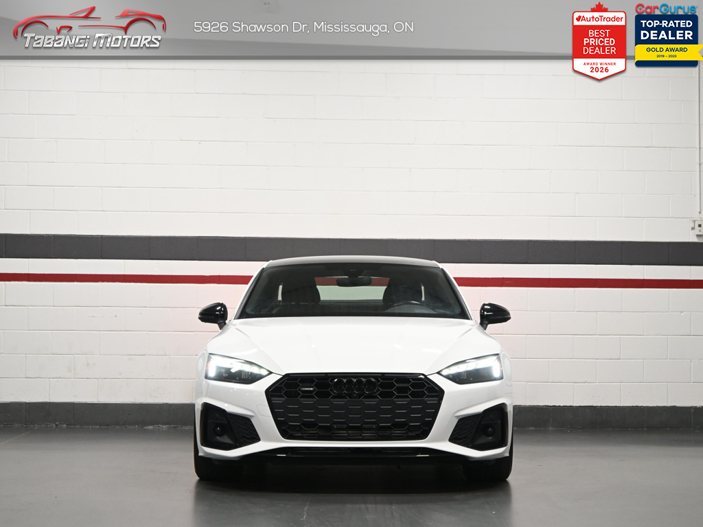 2022 Audi A5 Coupe Progressiv S-Line Sport Black Optics 360CAM Navig